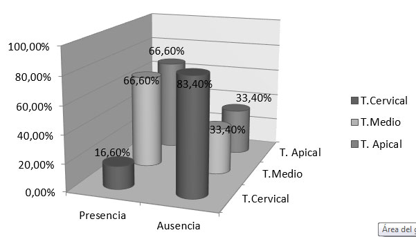 Gráfico 1 Técnica de Irrigación Manual Convencional