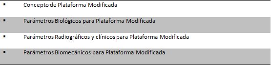 Tabla 2 Puntos claves de la revisión